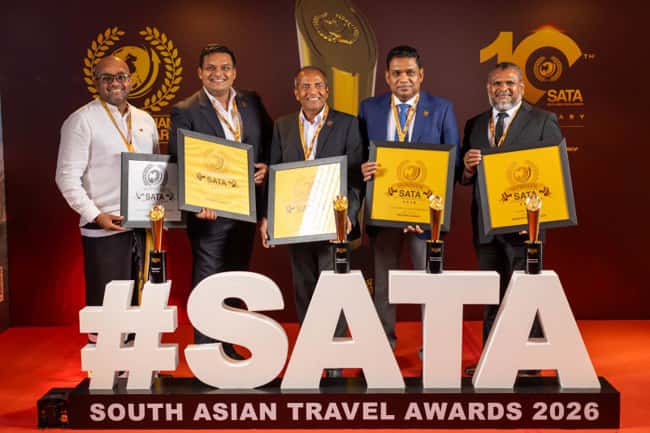 Aitken Spence Hotels Secures Four Gold and One Silver at South Asian Travel Awards 2026