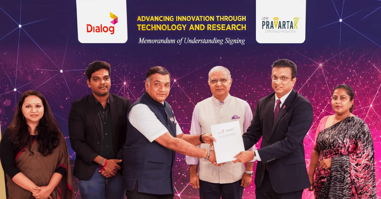 Dialog Axiata and IITM Pravartak Forge Strategic Partnership to Advance Research and Innovation in Sri Lanka