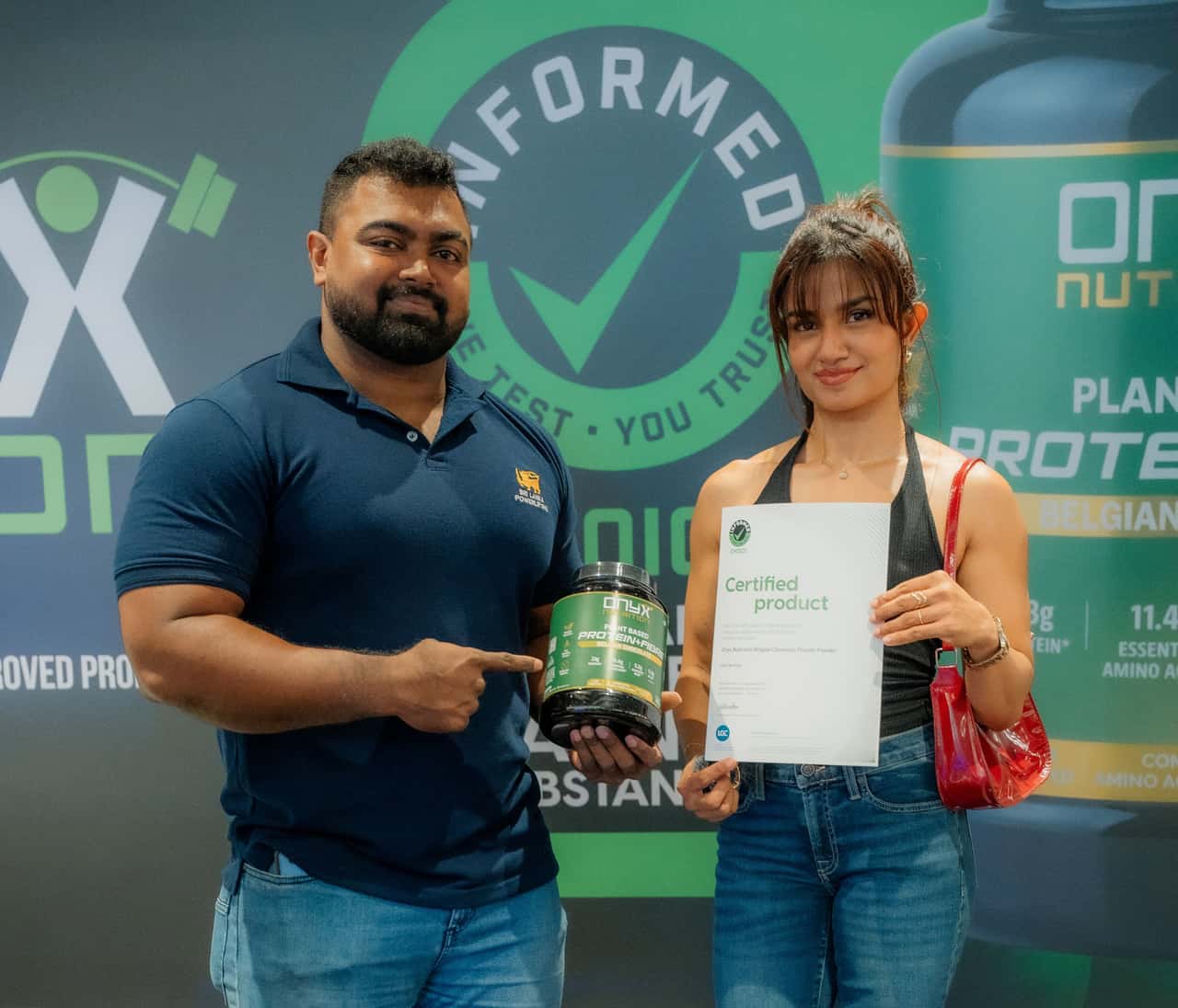 Homegrown Brand 'ONYX Nutrition' secures elite global 'Informed Choice' clean supplement certification