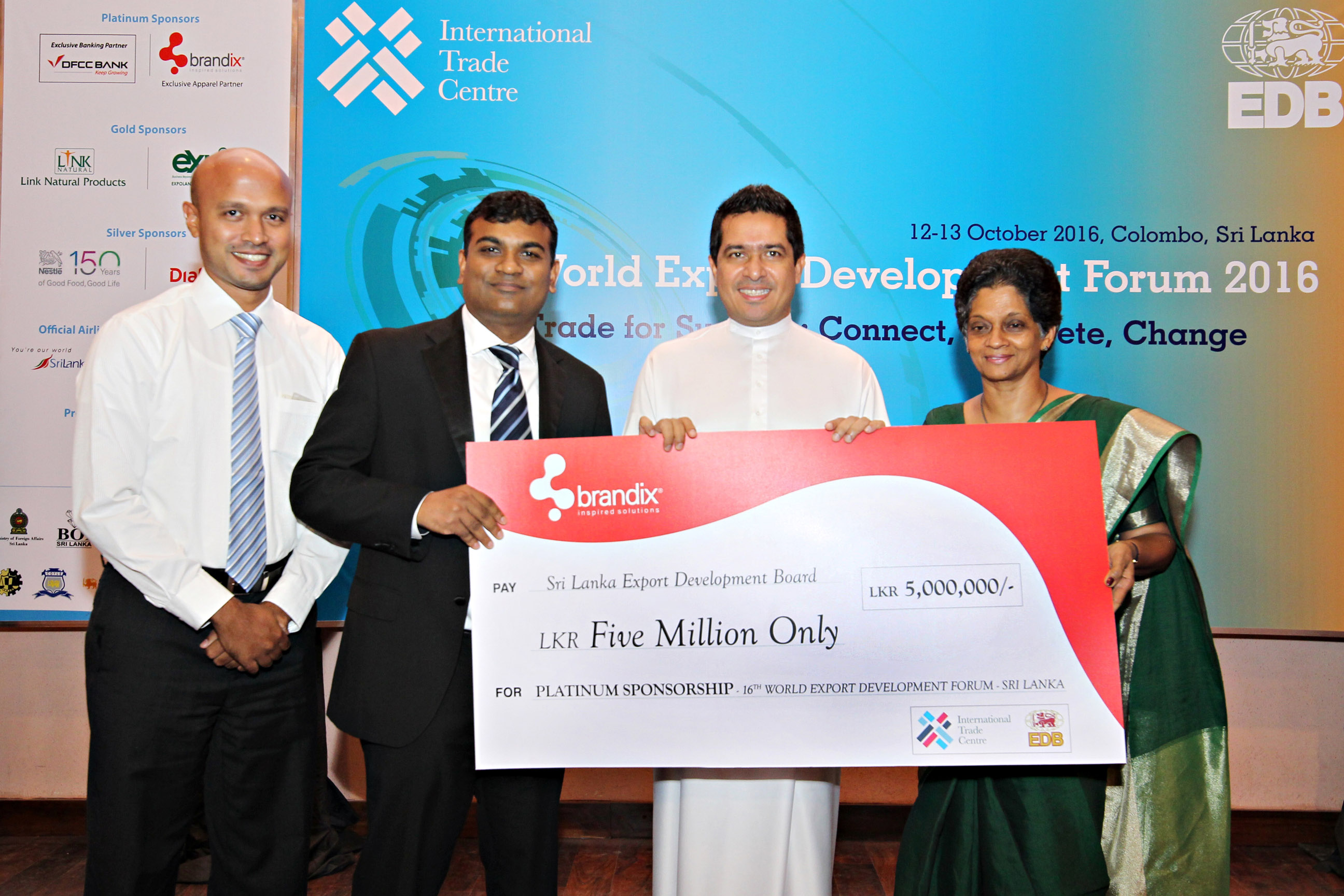 (WEDF) in Sri Lanka in October as ‘Exclusive Apparel Partner&...