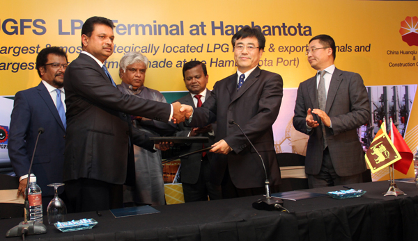 Laugfs Embarks On Largest Project At Hambantota Harbour Adaderana Biz