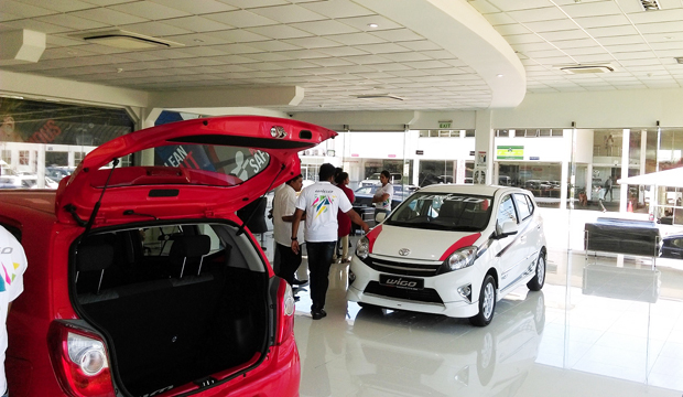 Toyota s Wigo gets its own fun space at Wattala Adaderana Biz