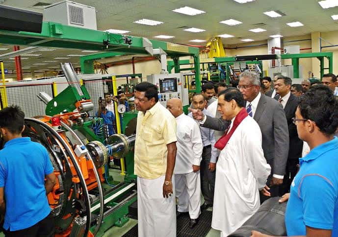 CEAT Kelani commissions new state-of-the-art radial plant