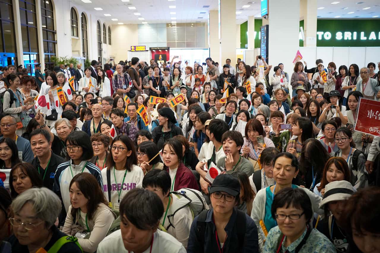 250+ Japanese Delegation Arrives in Sri Lanka Through Dr. Ruwan Perera’s Little Japan
