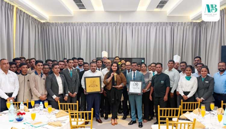 Marine Bay Colombo Celebrates Double Win at South Asian Travel Awards