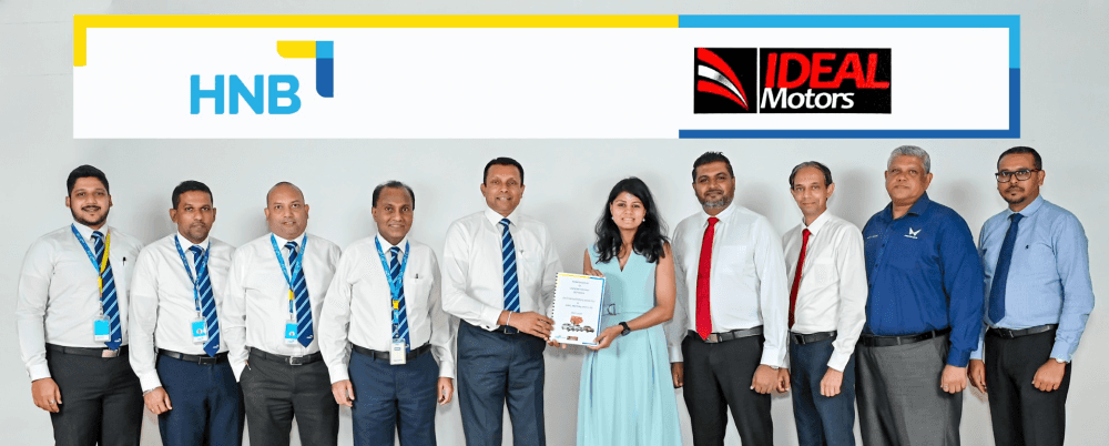 HNB partners IDEAL Motors to drive financial freedom through vehicle leasing solutions