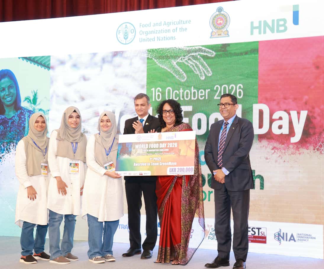 FAO, Ministry of Education and HNB Empower Young Innovators to Build More Resilient Agrifood Systems in Sri Lanka