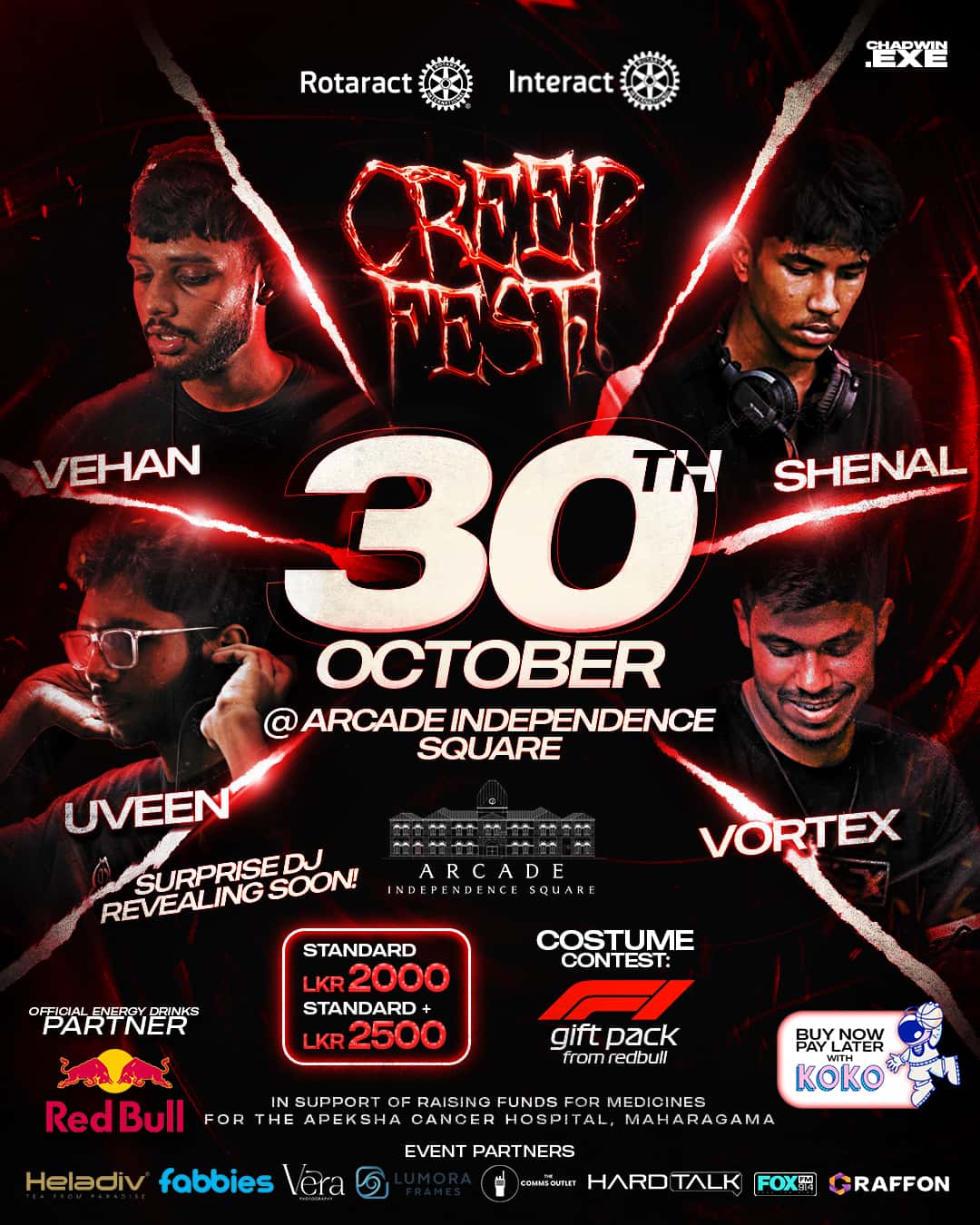 Creepfest 26', Colombo’s Biggest Halloween Experience, Returns with a Mission