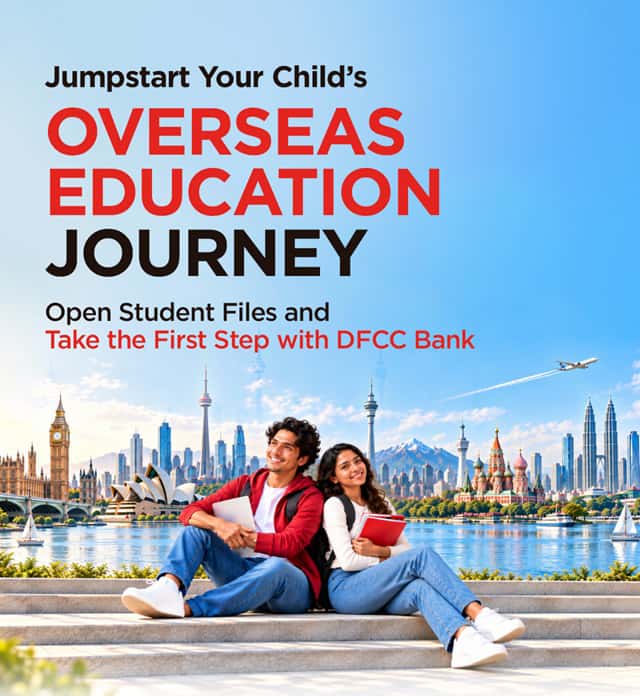 DFCC Bank Launches Student File Combining Overseas Tuition Payments, Education Finance and Travel Benefits