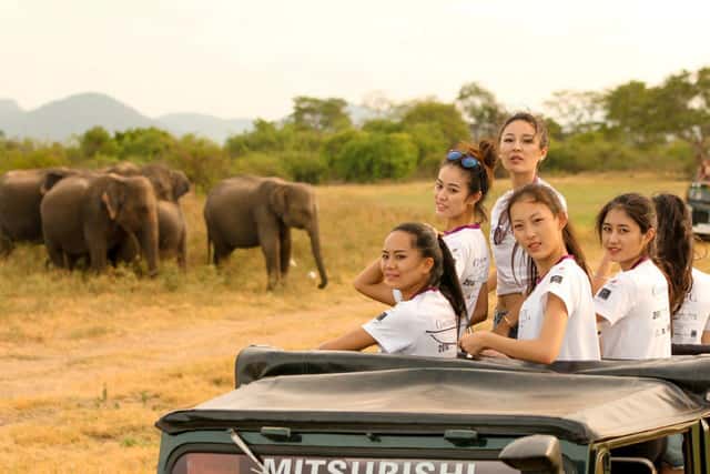 Miss. Universe China finalists get a taste of Sri Lankan hospitality