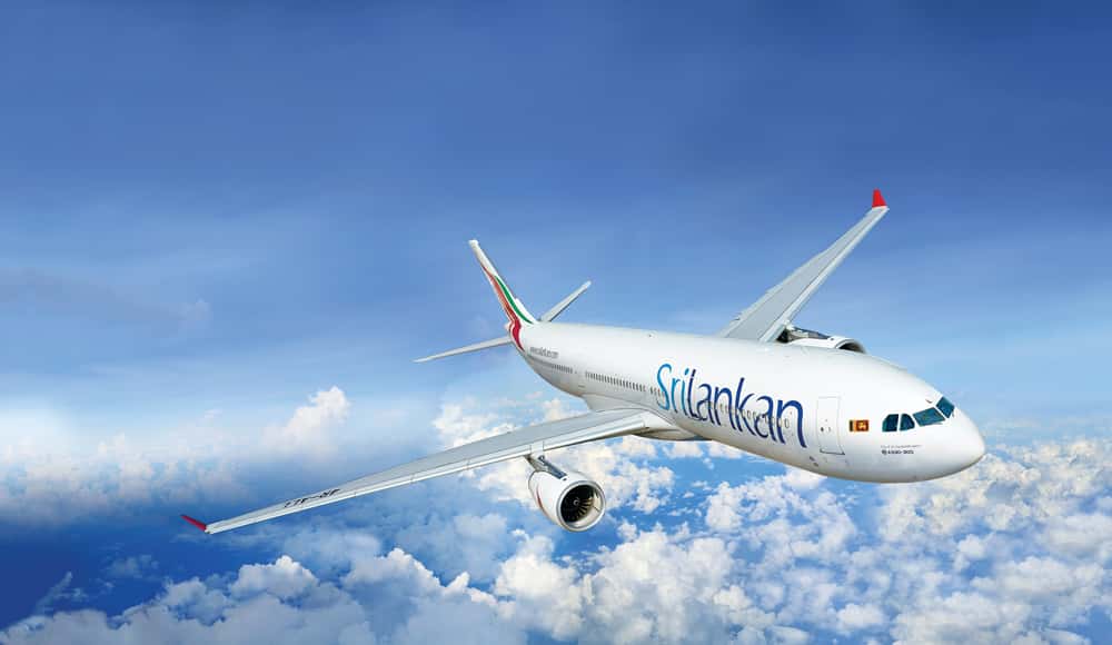 SriLankan Airlines ranked second in Asia and Asia-Pacific for Lowest Carbon Footprint