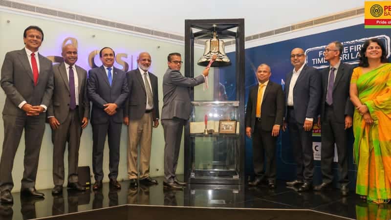 People's Bank Rings Openings Bell at CSE to Mark Integration of Share Trading Facility to People's Pay App