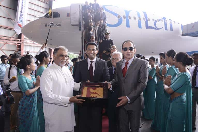 SriLankan Airlines receives first of six new A330-300 on order