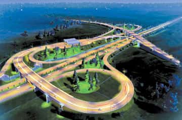 Construction of the portion of the Northern Expressway from Enderamulla to Galewela
