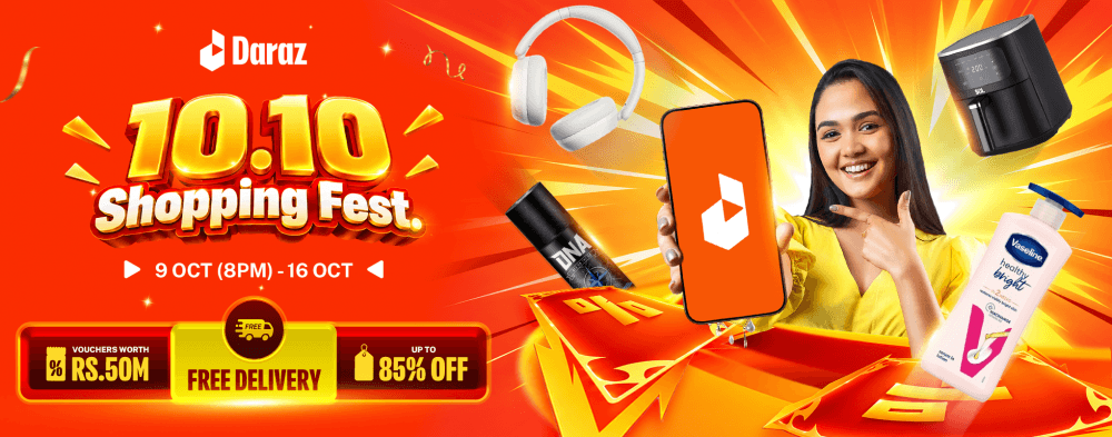 Daraz Sri Lanka Launches 10.10 Shopping Fest with Brand Offers, Vouchers and Payment Partner Savings