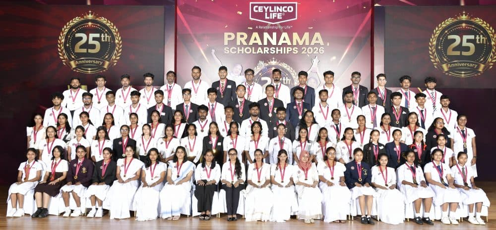 Ceylinco Life awards Rs. 23.4 Mn. in Pranama scholarships at milestone 25th presentation