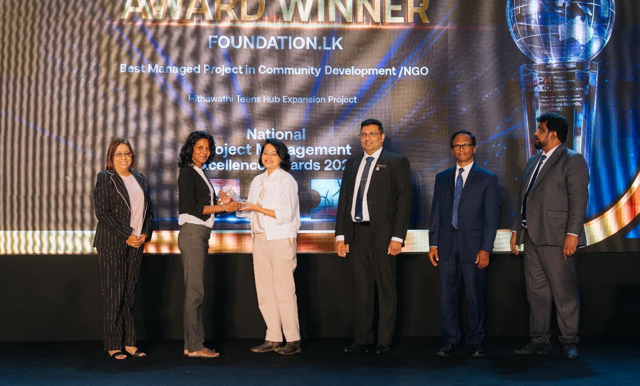 Hithawathi Teens Hub Expansion Project by FOUNDATION.LK bags Gold at NPMEA 2026