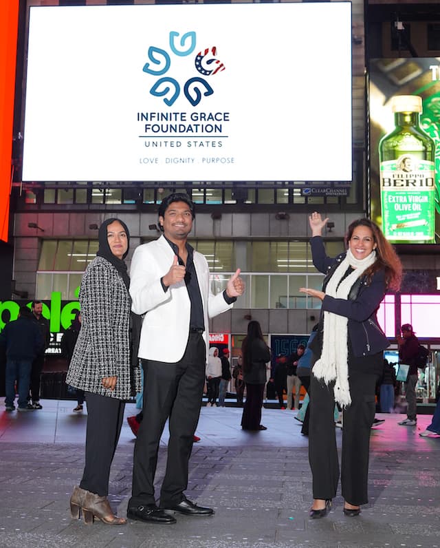 From SL to NY Times Square - Infinite Grace Foundation Launches in the US