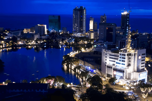 What is the Singapore-styled Western Region Megapolis plan for Colombo?