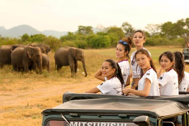 Miss. Universe China finalists get a taste of Sri Lankan hospitality