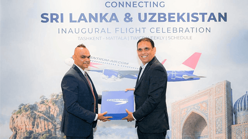 Centrum Air to connect Uzbekistan and Sri Lanka with direct flights to Mattala