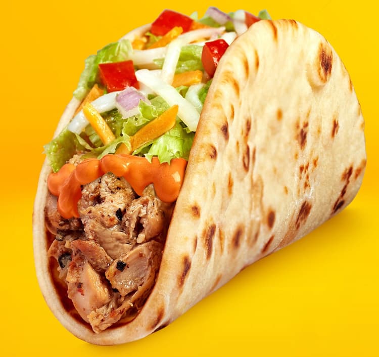 Something new to Taco ‘bout – introducing the Gordita with the all-new Pepper Chicken filling