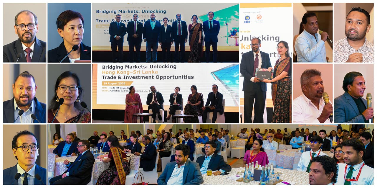 Sri Lanka–Hong Kong Trade and Investment Opportunities Strengthened Through Strategic Collaboration