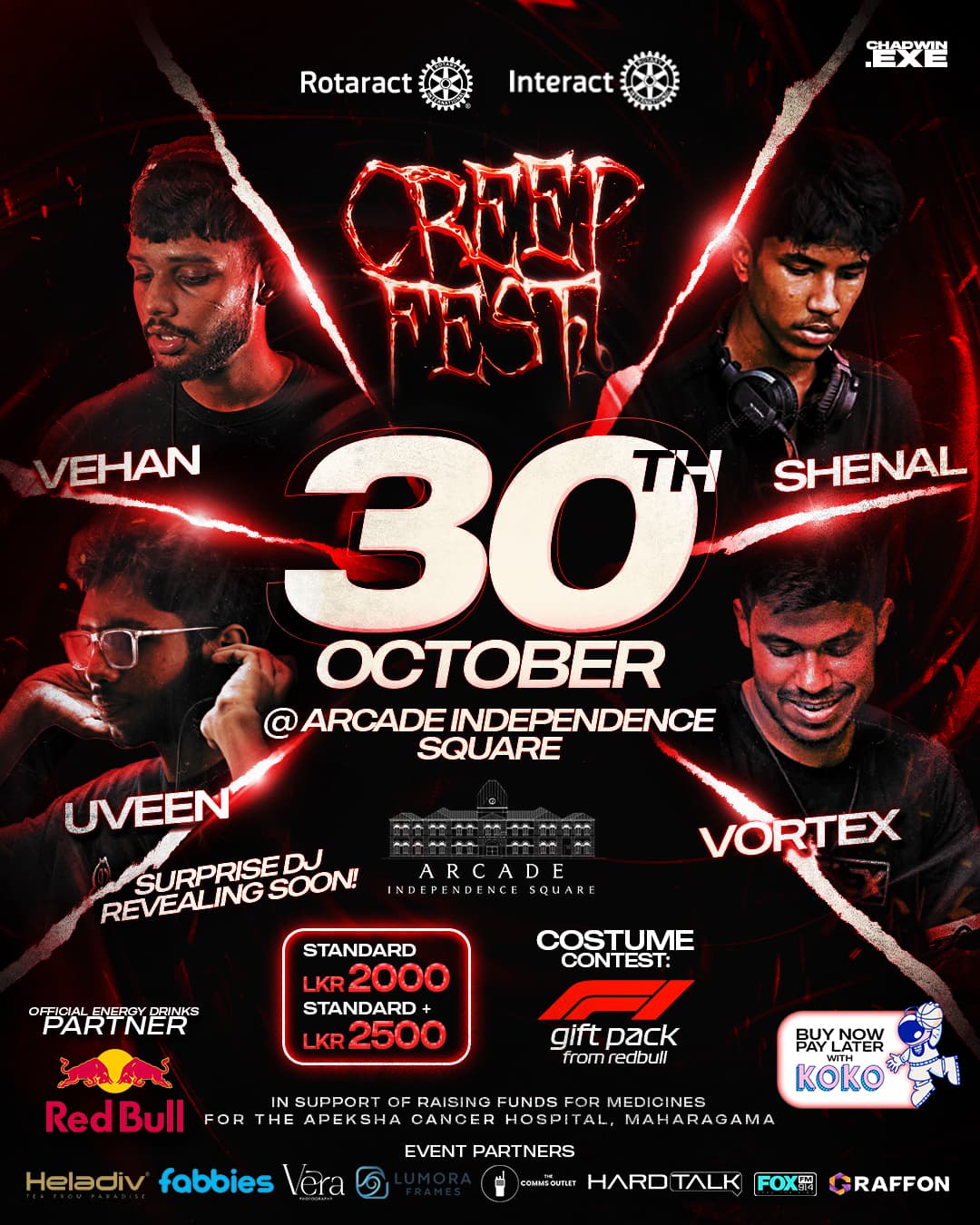 Creepfest 26', Colombo’s Biggest Halloween Experience, Returns with a Mission