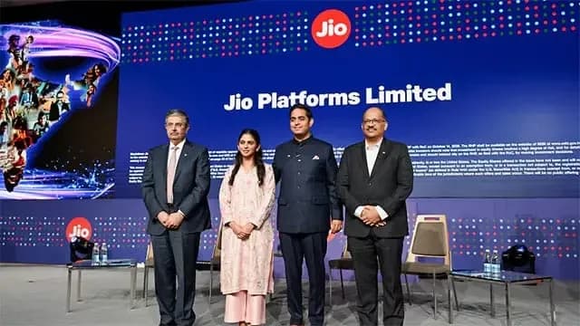 Ambani's Jio surges 21% in Mumbai debut after record $3.2 billion India IPO