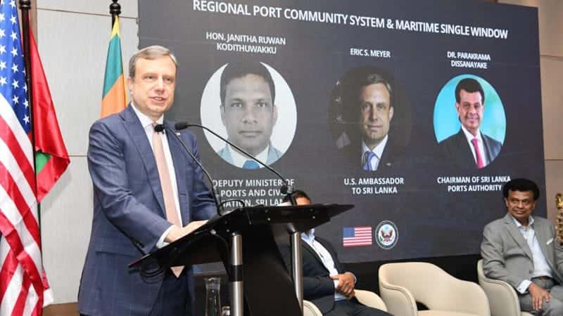 U.S. Embassy Brings American Innovation to Colombo for Regional Workshop on the Future of Maritime Trade